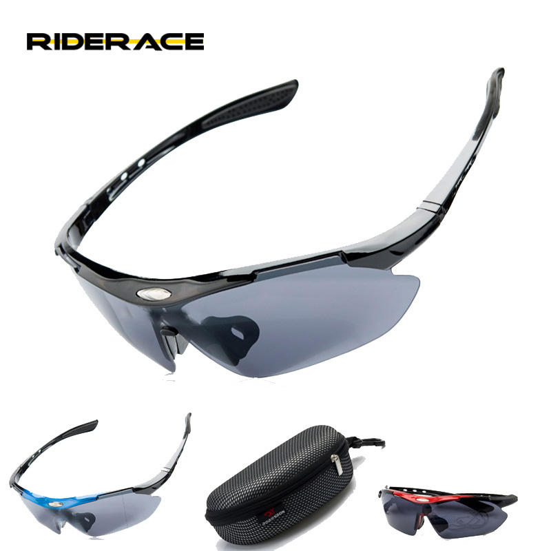 Bike Bicycle Cycling Glasses With Case Riding Sports UV400 Sun Glasses Women Goggles Eyewear Outdoor Mens Glasses