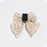 Noeud papillon pour animaux de compagnie personnalisé en sublimation, Noël, Halloween, en velours côtelé, réglable, coloré, durable, accessoires pour chat et chien, marin