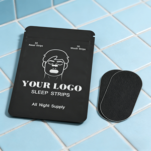 Patch anti-<span class=keywords><strong>ronflement</strong></span> pour la nuit, bande d'aide au sommeil, patchs nasaux et buccaux, durée de conservation de 2 ans - Product Image 1