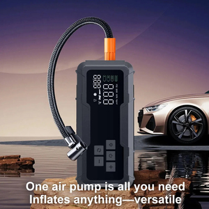 WOSEN 6-in-1 12V 2000A Jump Starter Double Display 150psi <b>Car</b> Air Pump Type-C Pd 65W Digital Wireless Tire Inflator - Product Image 5
