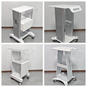 Chariot acrylique de haute qualité avec roues Service chariot alimentaire pour organisateur cosmétique Spa & Salon de beauté chariot à cils - Product Image 5