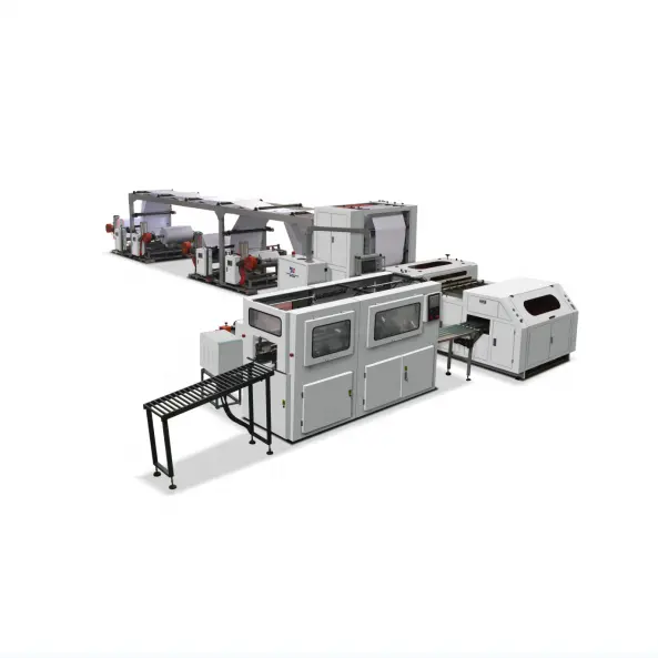 A4 Paper Cutting And Packing Machine Roll To Sheet Electric Paper Cutting Machine Copy Paper Ream Packaging Machine