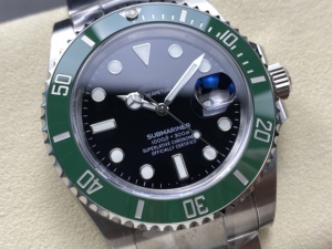 Reloj Mecánico Impermeable de Súper Calidad, 41 mm, Fábrica THB, Acero 904L, Movimiento ETA 3235, 126610, Cerámica Verde, Reloj de Buceo Hulk - Product Image 3