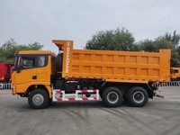 Camion benne lourd d'occasion Shacman Delong X3000 6x4 Euro 2 Diesel Conduite à gauche pour le marché africain