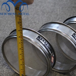 Custom Logo <strong>Large</strong> Soil Sifter Heavy Duty Garden Test <strong>Sieve</strong> Stainless Steel Lab Test <strong>Sieve</strong> - Product Image 6