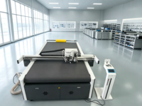 Plotter de corte CNC de cama plana con certificación CE para espuma, fibra de carbono y preimpregnados, máquina de corte digital CNC