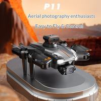 Дрон P11 с GPS и двойной HD-камерой 90 °   Радиоуправляемый квадрокоптер с регулируемой линзой для аэрофотосъемки