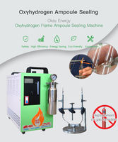 Machine de scellage portable semi-automatique HHO à double flamme de qualité supérieure pour ampoules en verre 220/110V (pour produits chimiques)