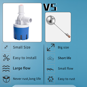Giá rẻ 1/2 "Float Van điều khiển 1 inch Hands miễn phí kiểm soát của mực nước Float van mini bóng Float van - Product Image 4