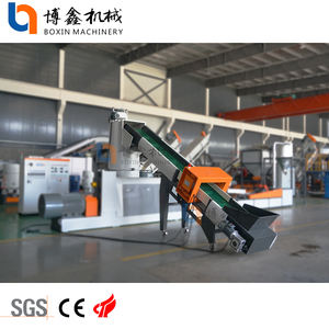 Machine à granulés à double étage Boxin 150 mm pour <span class=keywords><strong>polystyrène</strong></span>/LDPE/LLDPE/PP avec filtre autonettoyant et dégazage par piston sous vide - Product Image 6