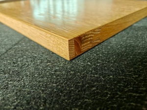 Pannello in <span class=keywords><strong>legno</strong></span> <span class=keywords><strong>massello</strong></span> a 3 strati di quercia bianca nordamericana di grado Premium-certificato CARB P2 per mobili/armadi/pannelli a parete - Product Image 3