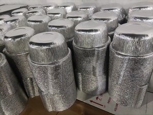 RE3G 1100ml <b>Large</b> Capacity Disposable Aluminum Foil <b>Pot</b> With Lids for <b>Cooking</b> - Product Image 3