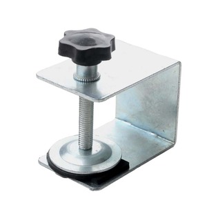 Drawer Panel Installation Clamp 40mm Galvanized Steel Right Angle Clip Easy Installation Workshop Use - Product Image 2