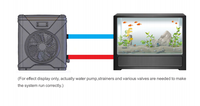 OEM VRCOOLER Refroidisseur d'eau de mer de haute qualité pour l'aquarium de fruits de mer ou l'eau chaude pour réservoir de poissons FACILE À UTILISER
