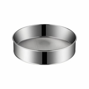 Filtre en acier inoxydable 304 à mailles fines (60 mailles) pour usage domestique, adapté à la pâtisserie et au tamisage ultra-fin du riz. - Product Image 1