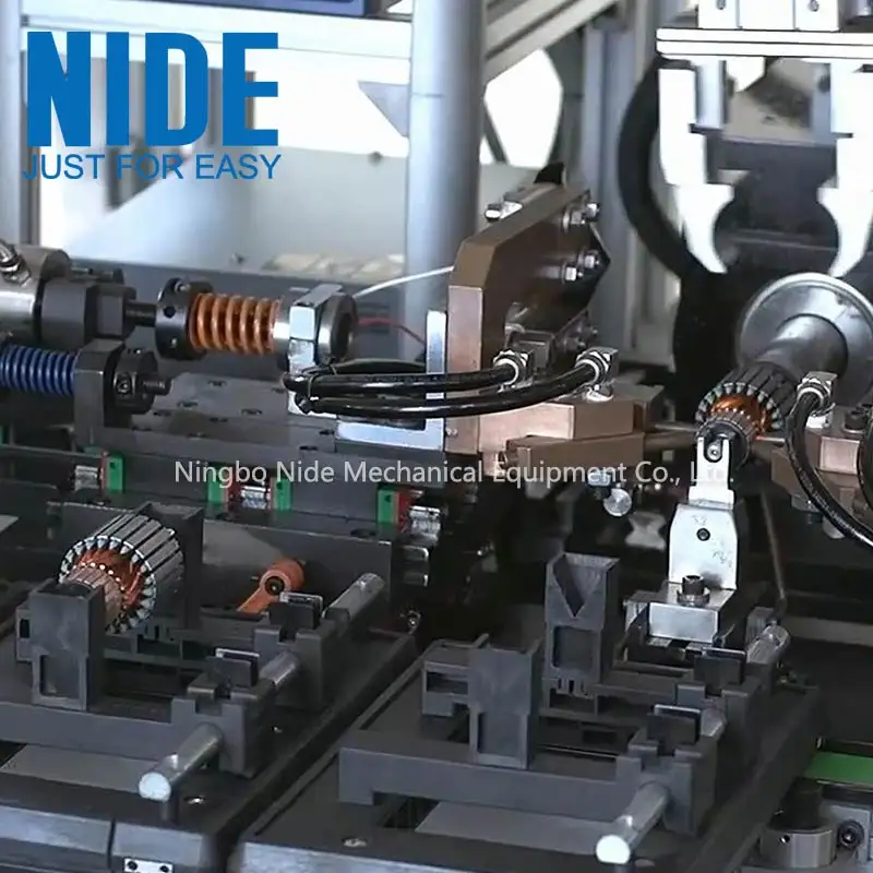 Voll automatische Anker montagelinie für die Herstellung von Elektromotor rotoren