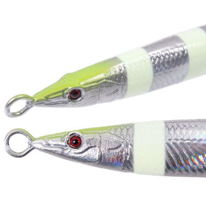 Señuelos de plomo para pesca en el mar, plantilla luminosa de 60g/80g/100g/150g/200g - Product Image 6