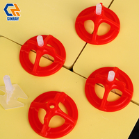 Sinray 100 pièces – Système de nivellement de carreaux – Vente directe usine – Clips et entretoises pour carreaux 1.0/1.5/2.0/3.0mm – Accessoires de carrelage réutilisables pour usage domestique