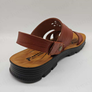 CXT, zapatos de playa de verano para hombre de estilo de punta ancha a precio <span class=keywords><strong>barato</strong></span>, Sandalias cómodas descalzas para vacaciones en la playa HSW055 - Product Image 6