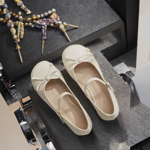 <span class=keywords><strong>Scarpe</strong></span> basse nere balletto donna GON22 <span class=keywords><strong>con</strong></span> Tweed-Style - Product Image 4