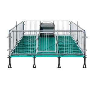 Lit de maternité et unité de nurserie pour porcs, équipement agricole en acier galvanisé résistant à la corrosion - Product Image 1