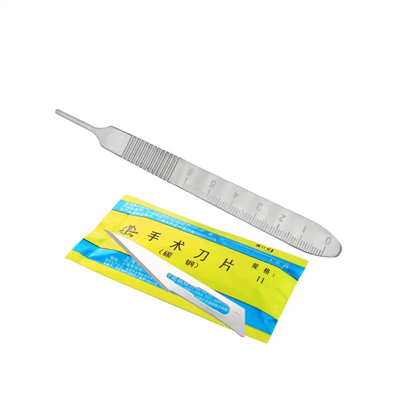 Giá bán buôn thép không gỉ phẫu thuật lưỡi dao scalpel xử lý