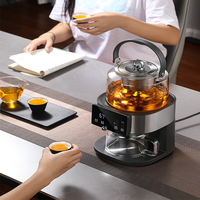 Ensemble de bouilloire de chauffe-eau électrique à arrêt automatique intelligent Mini appareil ménager portable et rapide