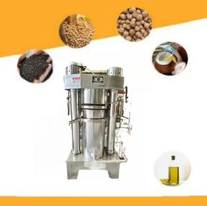 Prensador de aceite hidráulico vertical Máquina de extracción de aceite de sésamo Prensa hidráulica para aceite de ricino - Product Image 1