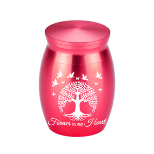 Mini urne <span class=keywords><strong>funéraire</strong></span> <span class=keywords><strong>pour</strong></span> <span class=keywords><strong>animaux</strong></span> de compagnie, boîte commémorative en métal <span class=keywords><strong>pour</strong></span> cendres de chat et de chien, urnes funéraires <span class=keywords><strong>pour</strong></span> chats et chiens - Product Image 2