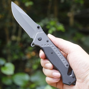 Couteau pliant d'extérieur personnalisable en acier inoxydable 5Cr13 avec manche G10 pour le camping, la survie et la chasse - Prise en charge OEM - Product Image 3