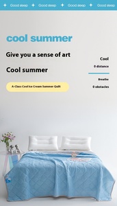 <span class=keywords><strong>Couverture</strong></span> de refroidissement adaptée aux dormeurs chauds <span class=keywords><strong>couverture</strong></span> rafraîchissante rafraîchit l'air <span class=keywords><strong>couverture</strong></span> de refroidissement légère grande taille pour l'été - Product Image 2