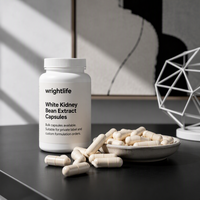Capsules d'extrait de haricot blanc, complément alimentaire à base de plantes, capsules molles en vrac, formule personnalisée sous marque privée
