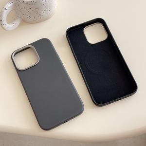 Custodia Magnetica Stile Business per Apple 17 Air, <span class=keywords><strong>iPhone</strong></span> 13 14 15 16 Pro Max, Cover Rigida in Pelle PU 3D - Product Image 3