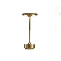 Lampe de table tactile rechargeable en aluminium, lampe LED pour salle à manger, lampe de camping extérieure, lampe de chevet à intensité variable, lumière de nuit à trois couleurs changeantes