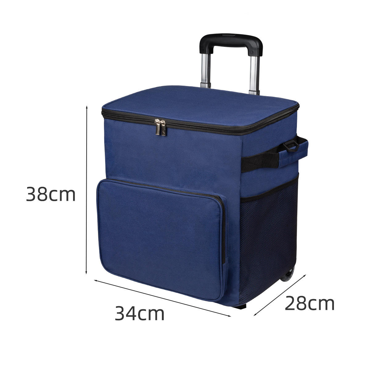 Trolley Cooler Bag Navy Blue