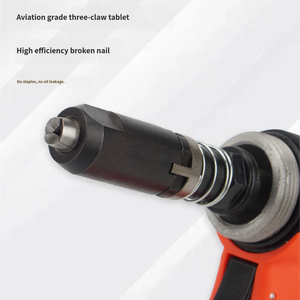 Pistolet à rivets pneumatique pour rivets en aluminium et en acier inoxydable, outil de rivetage pour l'entretien des avions, construction en acier inoxydable - Product Image 3
