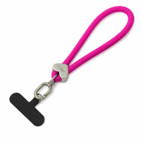 Correa de Teléfono con Cuerda Trenzada de Color Personalizado, Correa para el Cuello, Antirrobo, Anticaídas, Gancho Metálico Universal, Clip para Muñeca