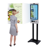 Terminal Punto de Venta Touchwo con Pantalla Táctil LCD de 24 Pulgadas, Reconocimiento Facial, Construcción de Metal y Vidrio, Soporte de Pie, SDK, 128 GB