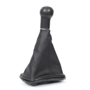 JDMotorsport88 perilla de cambio de marchas manual negra para coche con Bota para Volkswagen Golf IV 4 <span class=keywords><strong>Bora</strong></span> 1998-2004 - Product Image 3