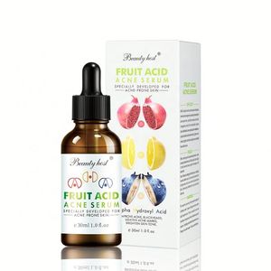 OEM Wholesale Skin Care Anti Acne Serum Effective Mild Fruit Acid Acne Treatment <b>Face</b> Serum 30ML Serum for Acne Skin - Product Image 1
