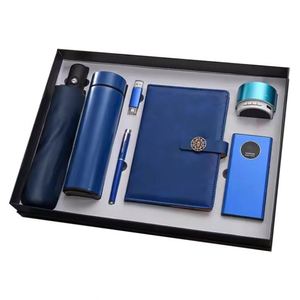 Juego de Regalo Personalizado de Alta Calidad para Ceremonia de Apertura, Promoción Corporativa, Banco, Seguros, Juego de Regalo Empresarial 7 en 1 de Lujo - Product Image 5