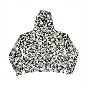 High Quality Hoody Knitted Cotton Embroidery Eco-Friendly Oversized Heavyweight Streetwear Designer Men Pullover Hoodie - Product Image 2