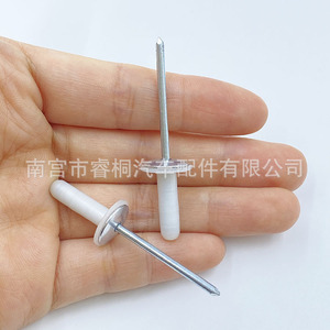 Rivets aveugles en acier de type ouvert Shuangxuan 5x18mm à tête bombée pour pare-chocs de voiture, garde-boue - Product Image 3