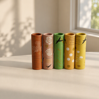 Tubes d'emballage pour baume à lèvres imprimés avec logo, couleurs et tailles personnalisées, contenants pour bâtonnets déodorants, tube en papier de 30 g, déodorant pressurisé