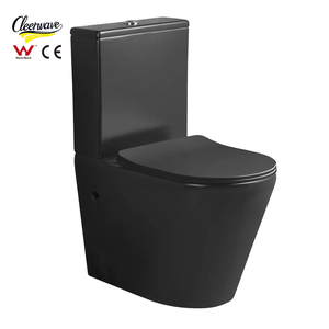 Vente chaude Design Moderne Articles Sanitaires WC Équipement Commode Bols De Toilette Ensemble 100 mm Siphonic Flush Deux Pièces En Céramique Salles De Bains - Product Image 1