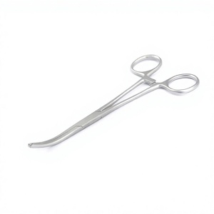 ชุดเครื่องมือหนีบหลอดเลือดแบบใช้มือ ทำจากเหล็กกล้าไร้สนิม ยี่ห้อ Crile รุ่น Hemostatic Forceps แบบตรงและแบบโค้ง สำหรับใช้ในโรงพยาบาล - Product Image 4