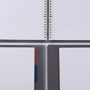 Quaderno Aziendale Nero A4 A5 B5 con Copertina in PP <span class=keywords><strong>a</strong></span> Fogli Mobili, Fornitura Diretta dalla Fabbrica, Personalizzabile con Logo, Ideale come Regalo, Vendita all'Ingrosso - Product Image 4