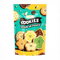 Sachet Doypack Mylar à Fermeture Zip Personnalisé pour Biscuits, Emballage de Snacks, Haute Barrière