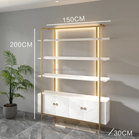 Stands d'exposition pour salon de beauté, magasin de cosmétiques, présentoirs de maquillage, éclairage LED, présentoir pour flacons de parfum