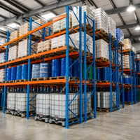 Système de rayonnage industriel en acier robuste pour entrepôt, stockage et logistique en usine